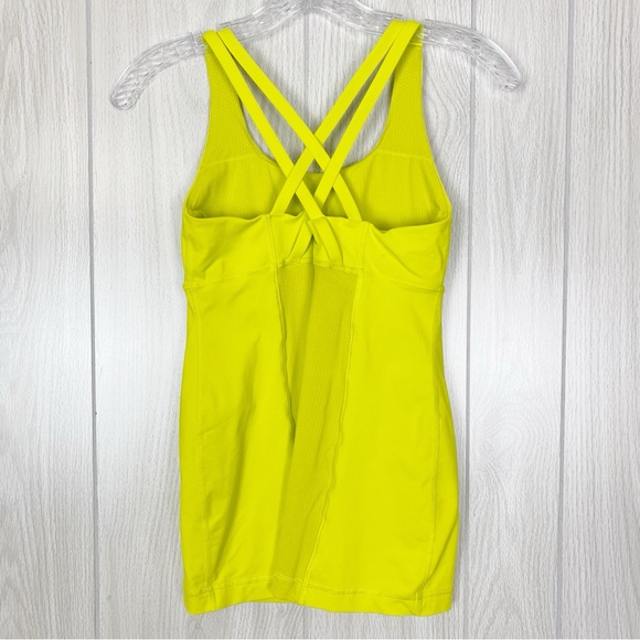 Lululemon | Energy Racerback Tank Top in Split Pea Size 4 - Picture 3 of 11